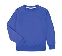 BIG ELEPHANT Sweat garçon 100% Coton - Pull à col Rond Doux et Chaud Sans Logo, Sweatshirt basique pour école et loisirs