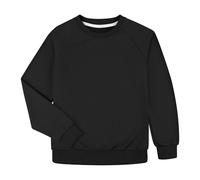 BIG ELEPHANT Sweat garçon 100% Coton - Pull à col Rond Doux et Chaud Sans Logo, Sweatshirt basique pour école et loisirs