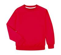 BIG ELEPHANT Sweat garçon 100% Coton - Pull à col Rond Doux et Chaud Sans Logo, Sweatshirt basique pour école et loisirs