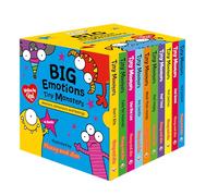 Big Emotions Tiny Monsters 10 Book Collection: Manners, Behaviours and Feelings (Tiny Monsters Do Not Bite, Feel Excited, Feel Brave, Feel Jealous, Feel Happy, Wash Their Hands, Are Gentle….etc.)