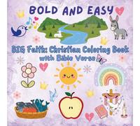 BIG Faith: Christian Coloring Book with Bible Verse: Bold and Easy