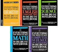Big Fat Notebook Set 5 Book. Everything You Need to Ace Science, Everything You Need to Ace English Language Arts, To Ace Chemistry, To Ace Math, Everything You Need to Ace Computer Science and Coding