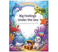 Big Feelings Under the Sea: A Coloring Adventure with Ocean Friends