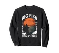 BIG FISH BIGGER STORIES Felpa