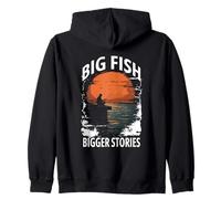 BIG FISH BIGGER STORIES Felpa con Cappuccio