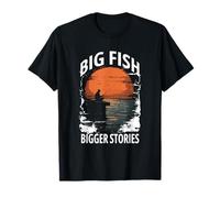 BIG FISH BIGGER STORIES Maglietta