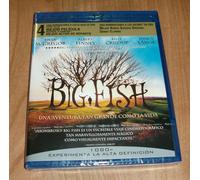 BIG FISH BLU-RAY NUOVO IMBALLATO DRAMMA COMMEDIA (NON APERTO) A-B-C