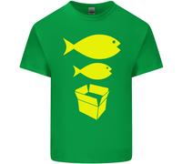 Big Fish Little Fish Cartone Scatola Musica T-Shirt Ragazzi Ragazze