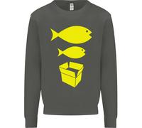 Big Fish Little Fish Scatola Di Cartone Musica Felpa Per Bambini