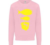 Big Fish Little Fish Scatola Di Cartone Musica Uomo Felpa Maglione