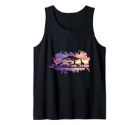 Big Five King Leone Savana Animali Fan Canotta