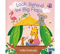 Big flaps to lift & spot: Wild animals