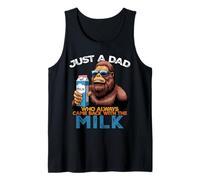 Big Foot Father's Day Milk Funny Dad Bigfoot Daddy Canotta
