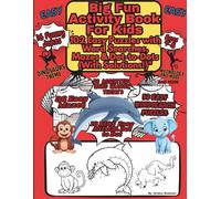 Big Fun Activity Book For Kids: 102 Easy Puzzles with Word Searches, Mazes & Dot-to-Dots (With Solutions!)" 16 Funny Animal Jokes, Learn and Laugh, Easy and Fun