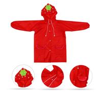 Big Hat Kids Raincoat Rain Coat Impermeable Capa Adorable Kids Rain