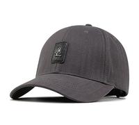 Big Head Cappelli da Uomo Oversize Cotone XXL Cappello da Baseball Grande Testa Cappelli Plus Size Cappello Regolabile 58,4-64,8 cm, Grigio, XX-Large