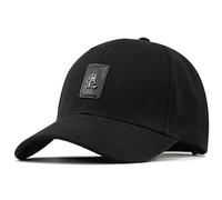 Big Head Cappelli da Uomo Oversize Cotone XXL Cappello da Baseball Grande Testa Cappelli Plus Size Cappello Regolabile 58,4-64,8 cm, Nero, XX-Large