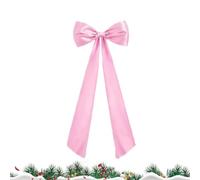 Big Holiday Bow Ornament With Fixing Clip For Wedding Birthday Party