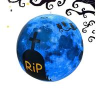 Big Inflatable Ball, Halloween Decorations Beach Inflatable Ball, Big Inflatable Ball, 60 cm/23,62 Inches Halloween Inflatable Ball, Pvc Inflatable Ball Outdoor Garden Decorations for Theme Party