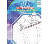 Big Letter Tracing Handwriting Workbook for Kids