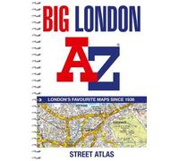 Big London A-Z Street Atlas (Anello, filo)