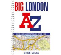 Big London A-Z Street Atlas by A-Z Maps