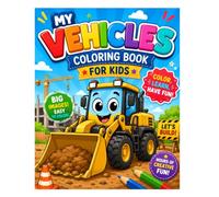 Big Machines Coloring Book: Fun Construction Vehicles for Kids!