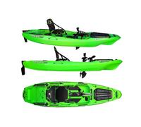 BIG MAMA KAYAK A PEDALI TRIKEN 330 - CANOA MONOPOSTO FISHING CON 4 PORTACANNE, 2