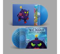 Big Mama screen-printed blue 12”