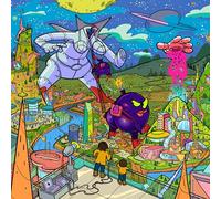 Big Mama screen-printed blue 12” vinyl