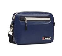 Big Max Aqua - Borsa per oggetti di valore, colore: Blu navy/Bianco