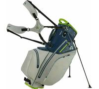 Big Max Aqua Hybrid 4 Sacca da golf con cavalletto Navy/Grey/Lime