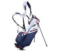 Big Max AQUA Seven G stand bag, white/navy/red