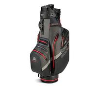 Big Max Aqua Silencio 4 Organizer Charcoal/Black/Red Borsa da golf Cart Bag