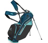 Big Max Dri Lite Feather 2 Sacca da golf con cavalletto Steel Blue/Petrol/Aquatic Awe