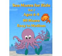 Big Maze Adventure for Kids Vol . 1: Fun Mazes for Kids Ages 4- 8