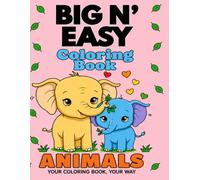 BIG N' EASY Coloring Books: ANIMALS