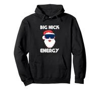 Big Nick Energy Babbo Natale Felpa con Cappuccio