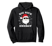 Big Nick Energy Divertente Babbo Natale Felpa con Cappuccio