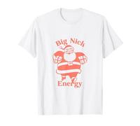 Big Nick Energy Divertente Natale Adulti Tees Maglietta