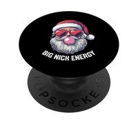 Big Nick Energy - Gomma da masticare a forma di Babbo Natale PopSockets PopGrip Adesivo