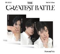Big Ocean 3rd Mini Album [The Greatest Battle] Personal Random Ver. CD + libr...