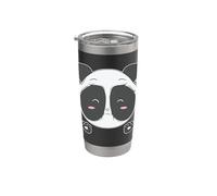 Big Panda Lady è innamorata Bicchiere termico in acciaio inox doppia parete
