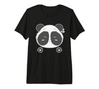 Big Panda Lady è innamorata Maglietta Premium
