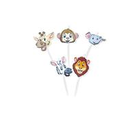 Big Party candeline picks animali della giungla 70165