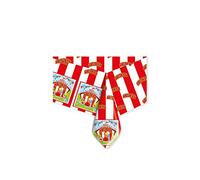 Big Party- Circus Tovaglia in PVC per Feste Compleanni, Colore Bianco/Rosso, 14777