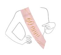 Big Party Fascia Premio Metallizzata 60 Anni Rosa Gold