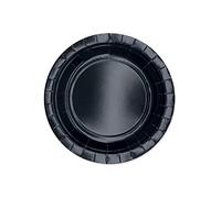 Big Party Piatto biodegradabile 18cm 25pz Nero