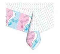 Big Party Tovaglia in plastica 140x270 cm Boy or Girl ?