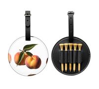 Big Peach - Borsa portaoggetti per tee da golf, facile da trasportare e più efficiente per giocare a golf